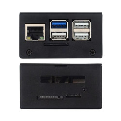 METAL CASE (with Cooling Fan External Antenna and Heatsink) for Orange Pi 4A  Orange Pi 3B V2.1